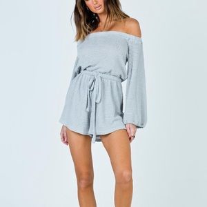 Princess Polly Grey Romper